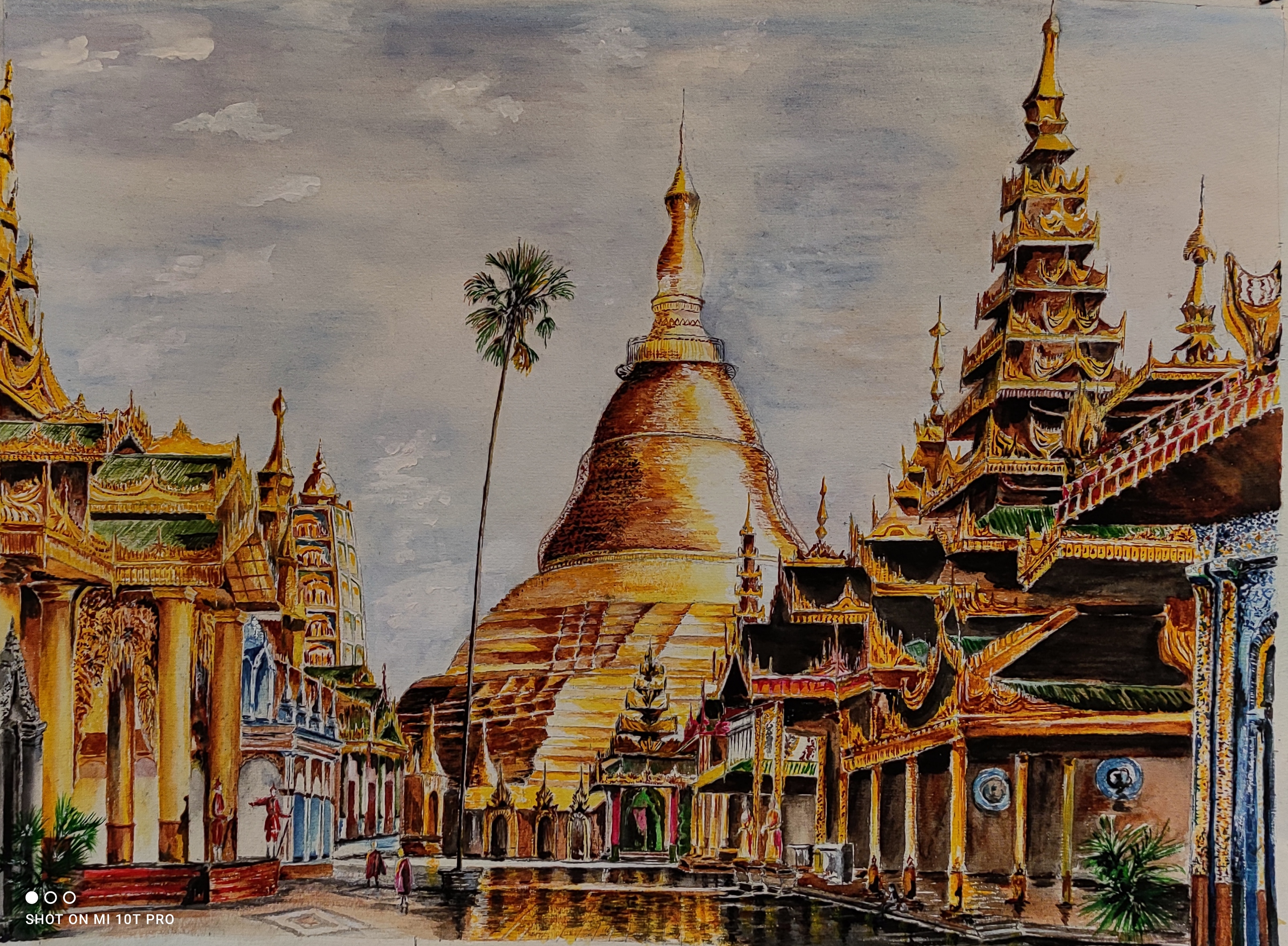 Pagoda In Yangon